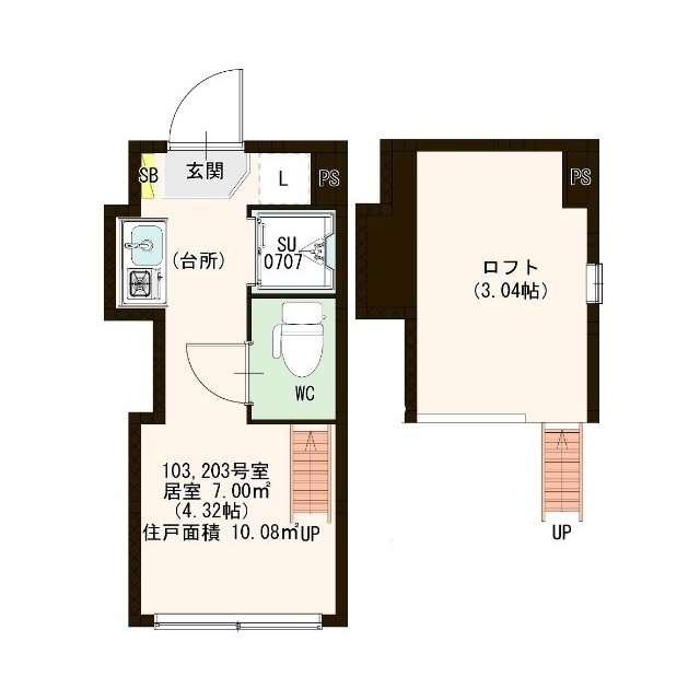 MOA池袋の間取り