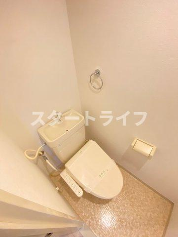大阪市東淀川区菅原７丁目の賃貸マンションのトイレ