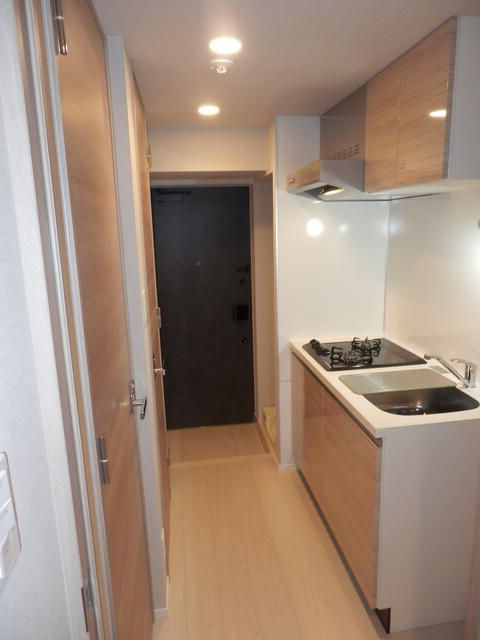 葛飾区亀有３丁目の賃貸マンションのキッチン