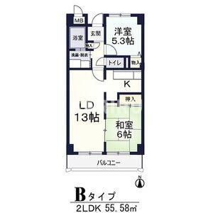 サンオークタツミの間取り
