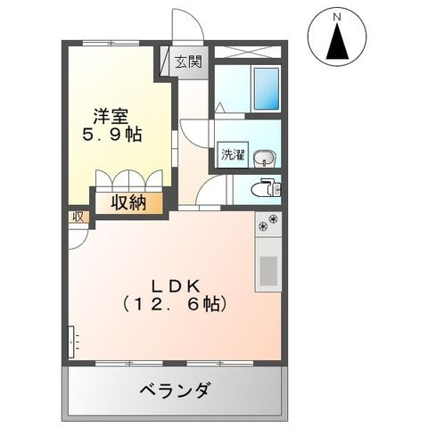 フェリスタスの間取り