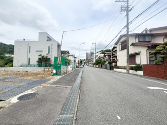 【前面道路含む現地写真】 | 高槻市塚原2丁目　売土地