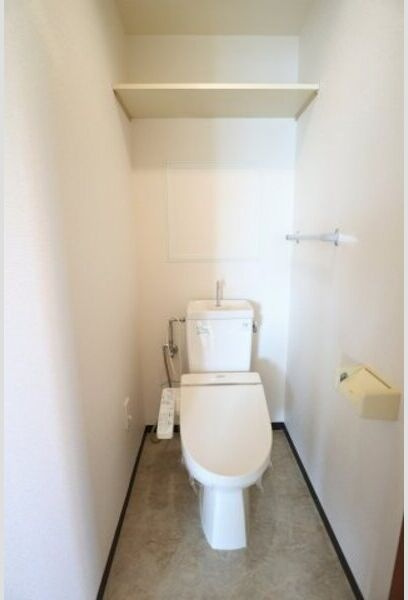 ベイシティ桔梗Vのトイレ|シンプルで使いやすいトイレです