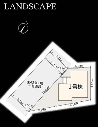 【区画図】 | 藤沢市羽鳥3丁目 新築戸建 全1棟