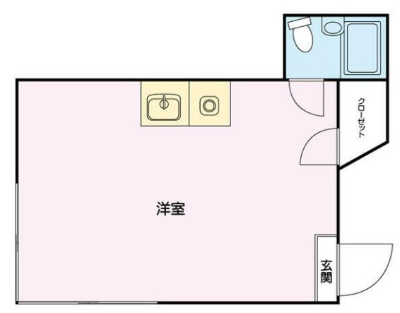 【間取り】 | コーポ小栗
