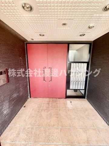 クレメント岡山のエントランス