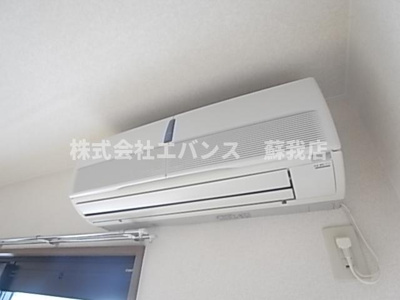 【設備】 | ラッキーベル鈴幸A | エアコン完備で快適にお過ごしいただけます