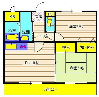 フェリスメンテ・狩口台の間取り