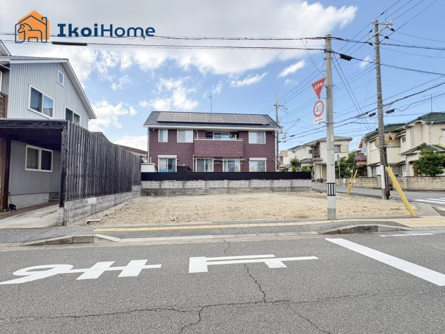 明石市西明石町2丁目　全2区画　1号地　土地の外観|JR西明石駅まで徒歩15分！土地約29.11坪！南向き陽当り・通風良好！前面道路広々、舗歩道もあり！