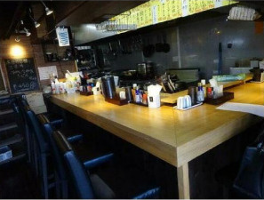 【内装】 | 千葉市中央区出洲港　一棟ビル | 1階カウンター