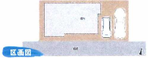 厚木市下荻野　中古戸建の区画図