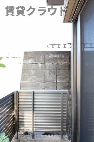 コンフォール蘇我のバルコニー