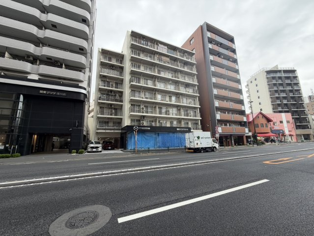 門前仲町ファミリーハイツの外観|都心近接、下町情緒。