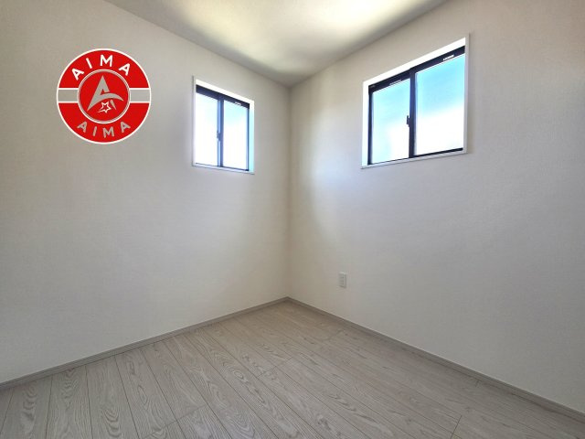 福岡市東区美和台5丁目第9-2棟（1号棟）の和室|将来的に、琉球畳を引きまして和室風にすることも可能です。