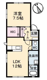 シャーメゾン南浜の間取り