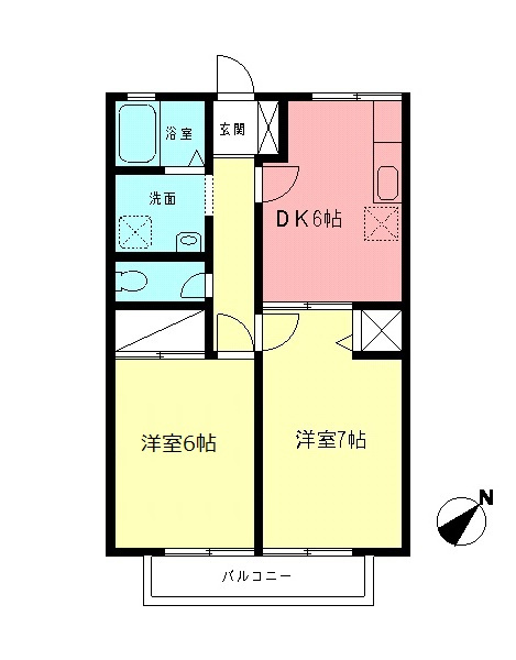 パストラル　ゴトウの間取り