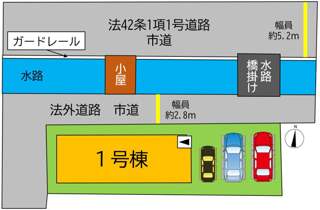 【区画図】
