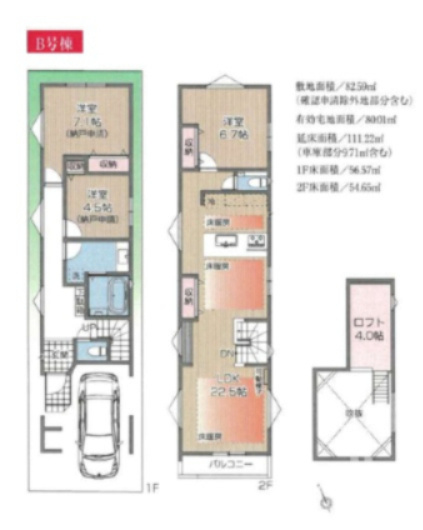【間取り】 | 【仲介手数料４４０万円が無料！！】■学芸大学駅１５分■三軒茶屋駅１５分■南道路■ＬＤＫ２２帖 | Ｂ号棟　１３，２８０万円
特別キャンペーン中！
家計応援サービスの限界に挑戦中！
「物件概要」の「諸費用」欄をご覧下さい！
■学芸大学駅１５分
■２２帖超のＬＤＫ
■リビングの天井吹き抜け
■内覧可能