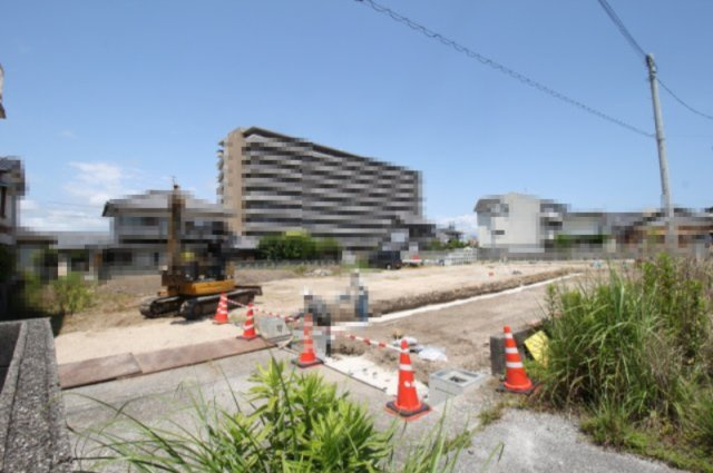 南国市篠原　4号地　建築条件なし　売土地（全4区画）の外観|4号地　170.413㎡（約51.54坪）