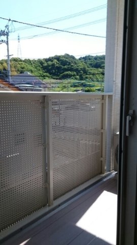 グレイス・ティのバルコニー|お洗濯にも便利なバルコニー付き