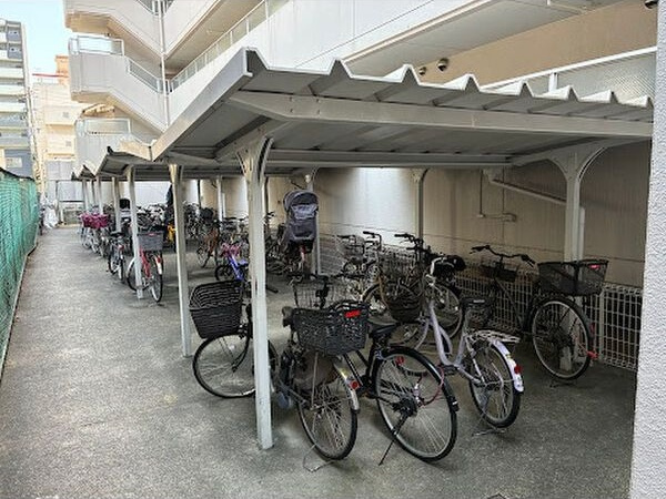丸美ロイヤル築地のその他共用部分|駐輪場