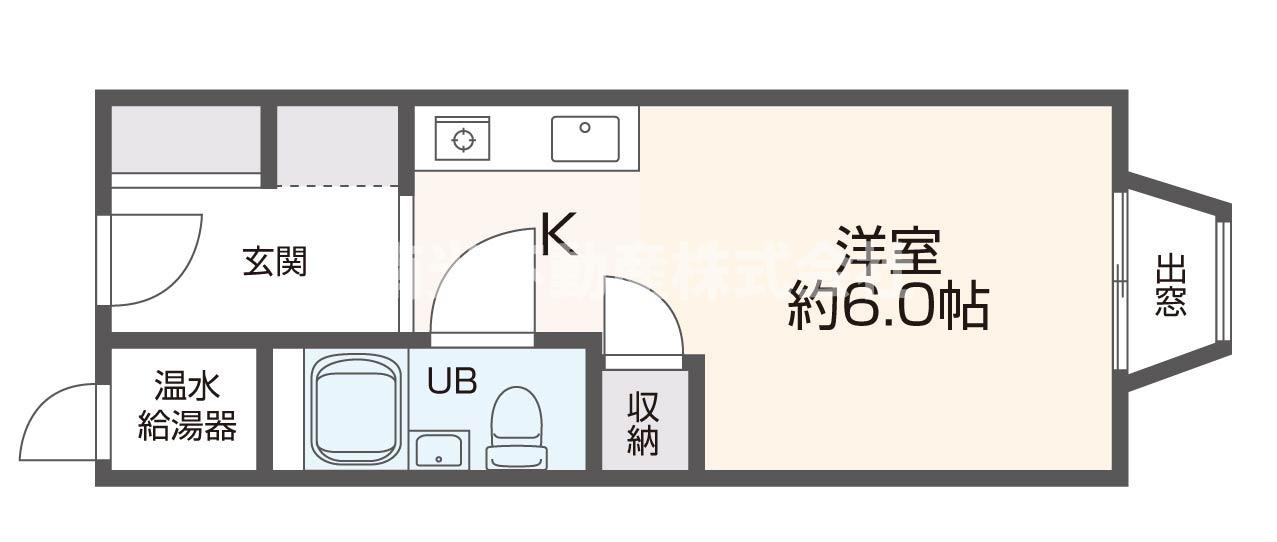 アリタマンション長瀬の間取り