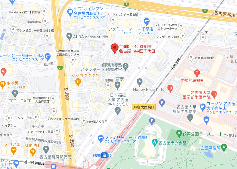 コスモスビルの地図