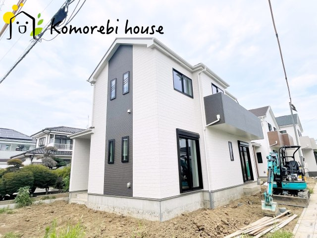 蓮田市黒浜2343番　新築一戸建て　ハートフルタウン　Aの外観|26.8.1撮影済み