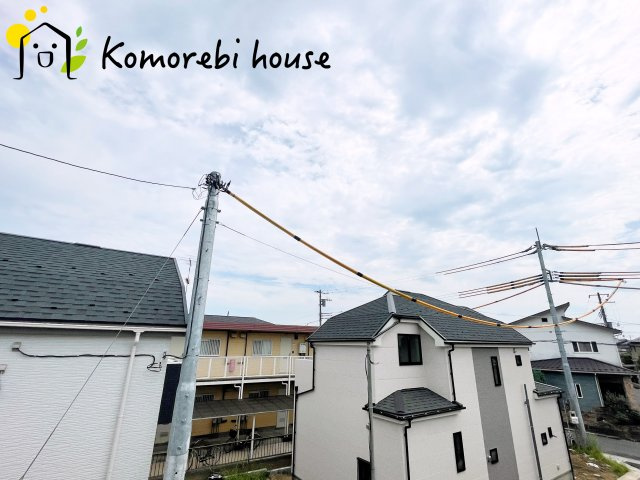 蓮田市黒浜2343番　新築一戸建て　ハートフルタウン　Bの展望|26.8.1撮影済み