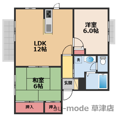 【間取り】 | マザーレイクⅠ