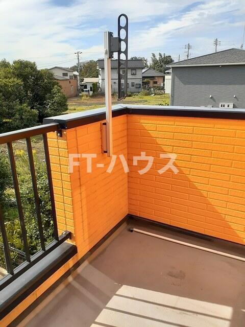 エレガントハイツのバルコニー