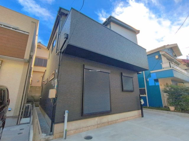 富士見市鶴瀬西３丁目の新築一戸建の外観|住宅性能評価書付き＆耐震等級も最高等級で安心の家！