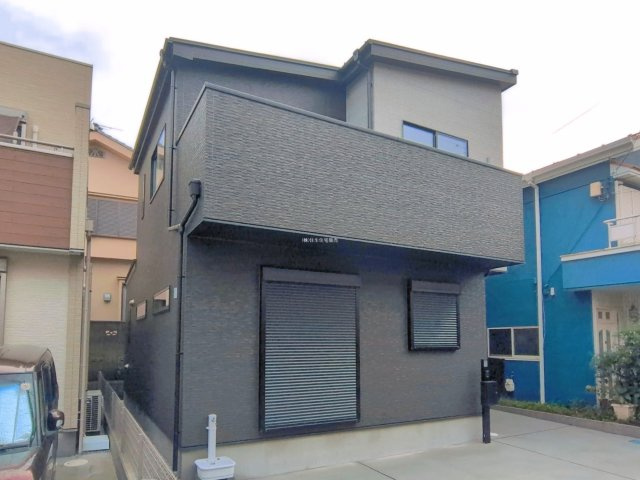 富士見市鶴瀬西３丁目の新築一戸建の外観|住宅性能評価書付き＆耐震等級も最高等級で安心の家！