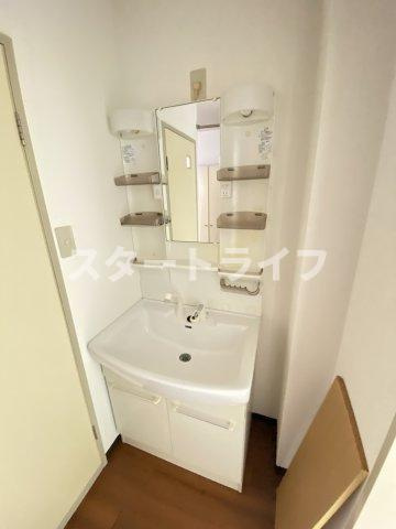 大阪市淀川区塚本２丁目の賃貸マンションの洗面所