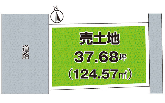 ■大東市寺川　第2期　売土地の土地図