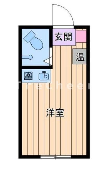 西日暮里駅前ハイツの間取り