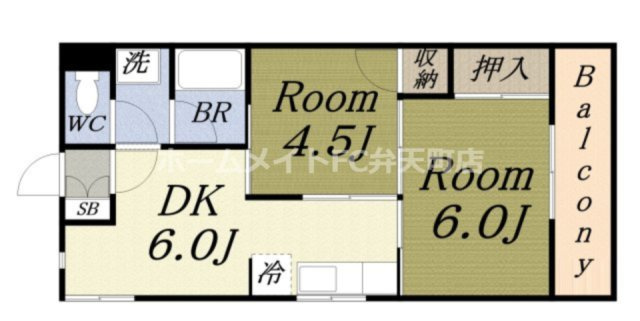【間取り】 | シルバーハイツ