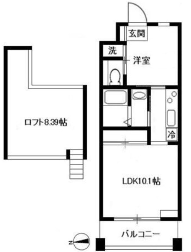 小平市小川町１丁目の賃貸マンション