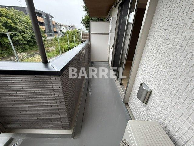 ウェルスクエア池田井口堂のバルコニー