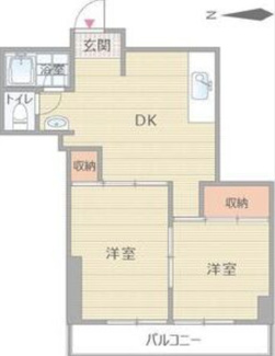 【間取り】 | おおきに北堀江サニーアパートメント（旧レスポワール北堀江） | レスポワール北堀江　間取り