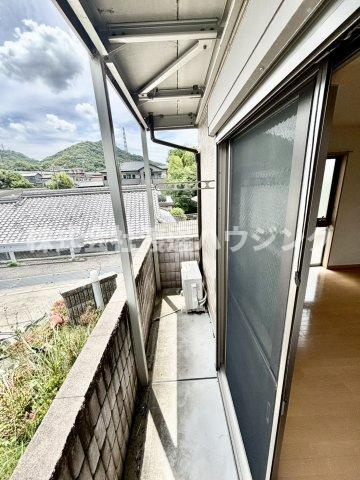 アムール清瀧のバルコニー