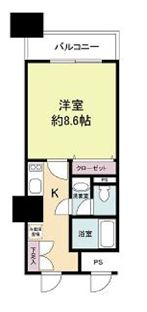 メゾン・ド・ヴィレ大阪城公園前の間取り