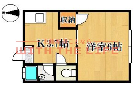 トレンディ御井【キャッシュバック対象物件】の間取り