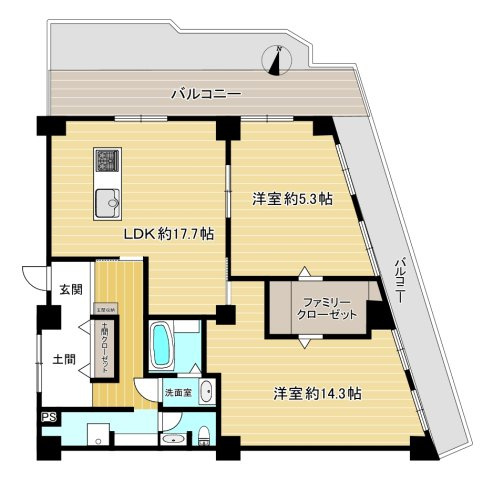 ハローマンション本山の間取り|ペットとくらす環境が整っています。※ペット飼育規約あり。詳細はご確認ください
