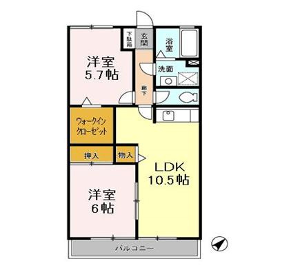 【間取り】 | エンゼル・パル一番館