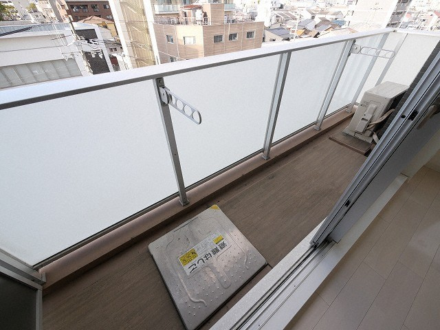 Luce Shinfukushimaのバルコニー