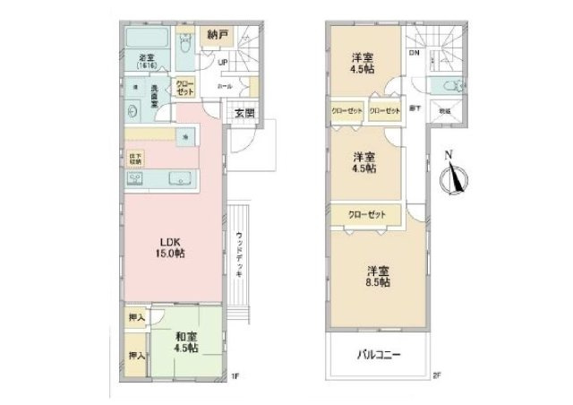 【間取り】 | 東急田園都市線「長津田」中古戸建