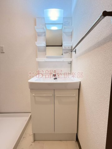 合川ビレッジⅠの洗面所|使いやすい洗面所です
