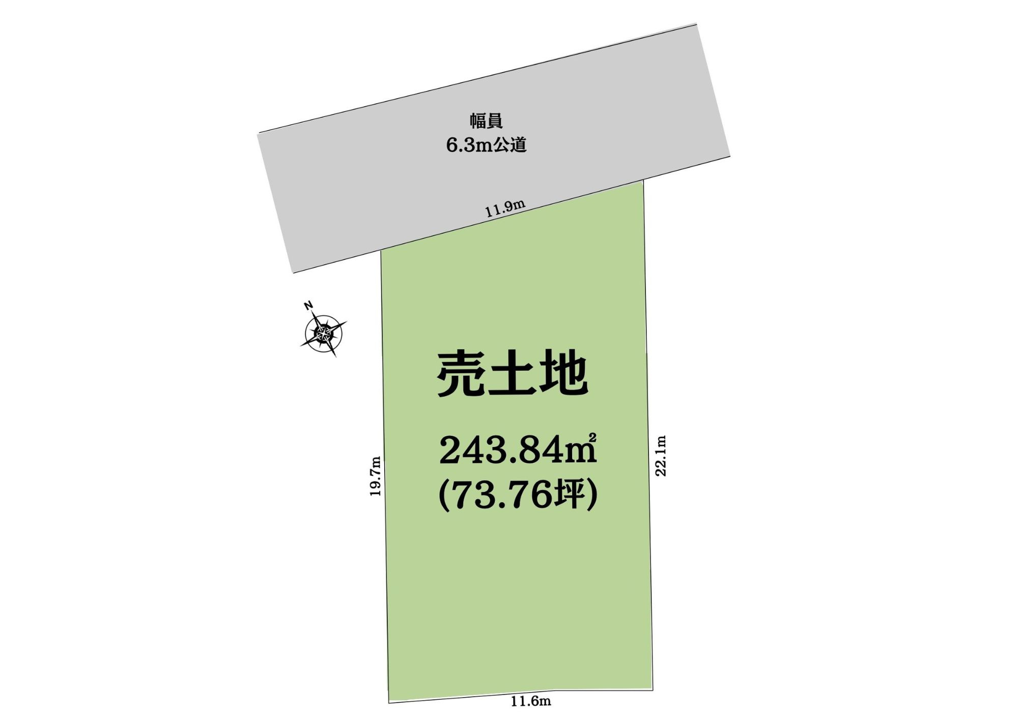N-STAGE　富士市横割２期　全１区画