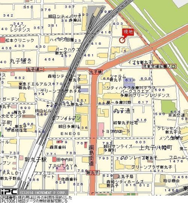 【地図】 | ストーク新丸子１番館